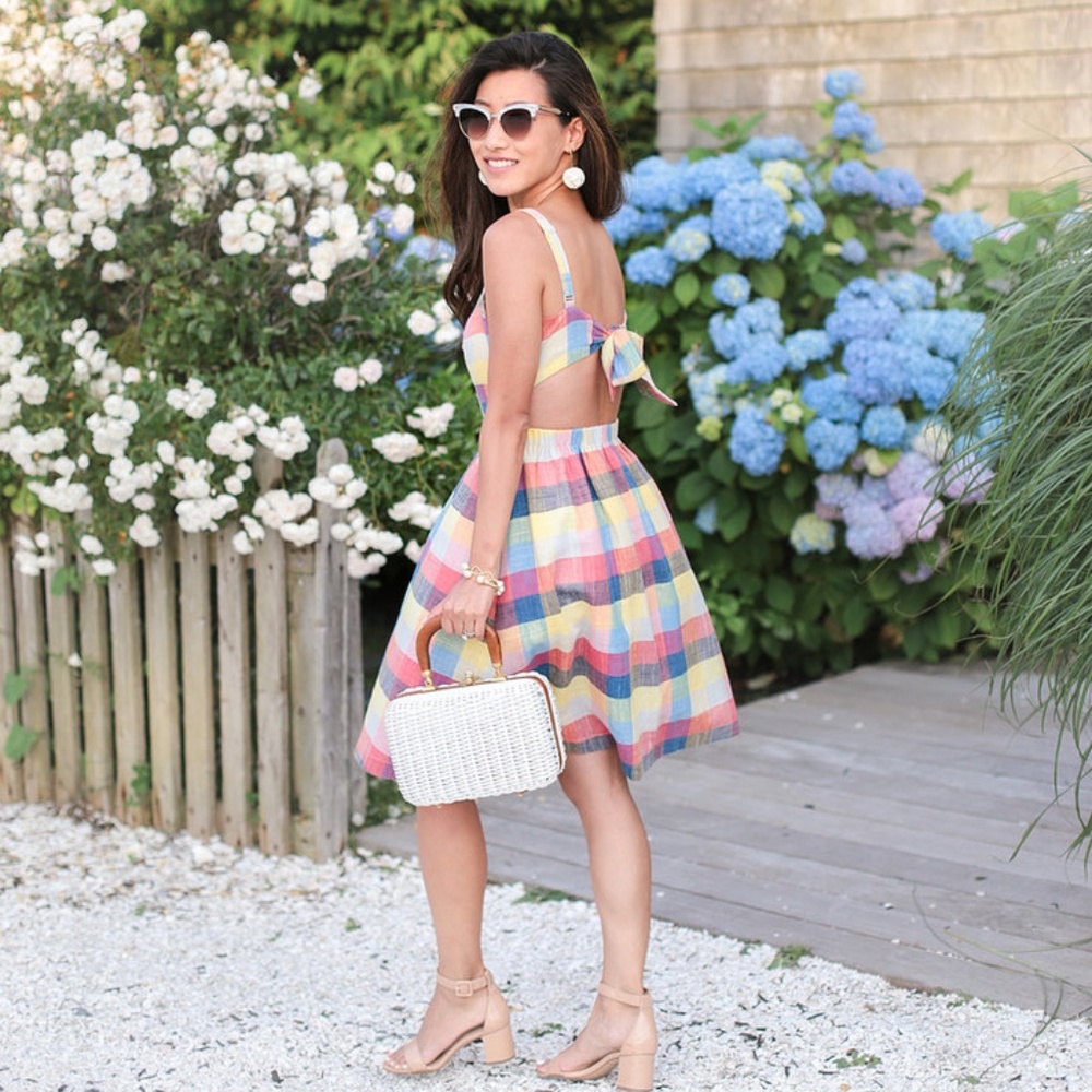 ExtraPetite.com ModCloth Madris Tie Back Dress